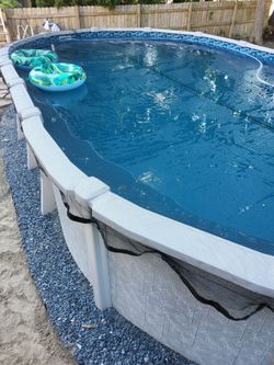 15' x 26' x 54" Oval Above Ground Pool – Complete Package – Ready to Move!
