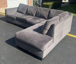 Graphite Sectional Couch Set 