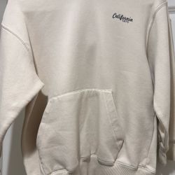 Girls Zara Hoodies (2) Ivory/White And Black***Size 9-10***