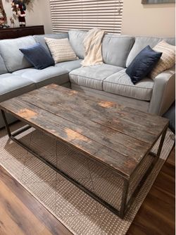 Antique Chinese Barnwood Coffee Table