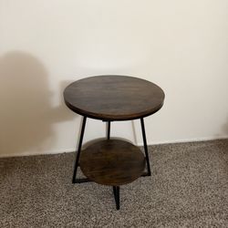 Dark Wood Furniture, End Table, Side Table, Living Room Side Table Dark Wood, Dark Wood Home Furniture 