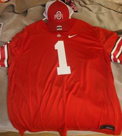 OHio State Jersey & hat