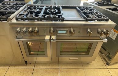 Thermador 48” Gas Range Stainless Steel