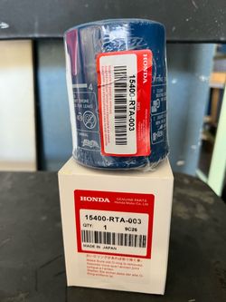 Honda oil filters