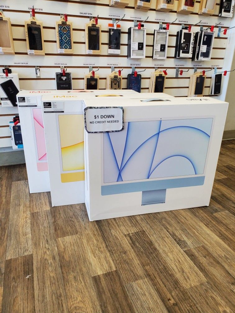 Apple IMac 24-inch 2021 Desktop Computer - 90 DAY WARRANTY - $1 DOWN - NO CREDIT NEEDED