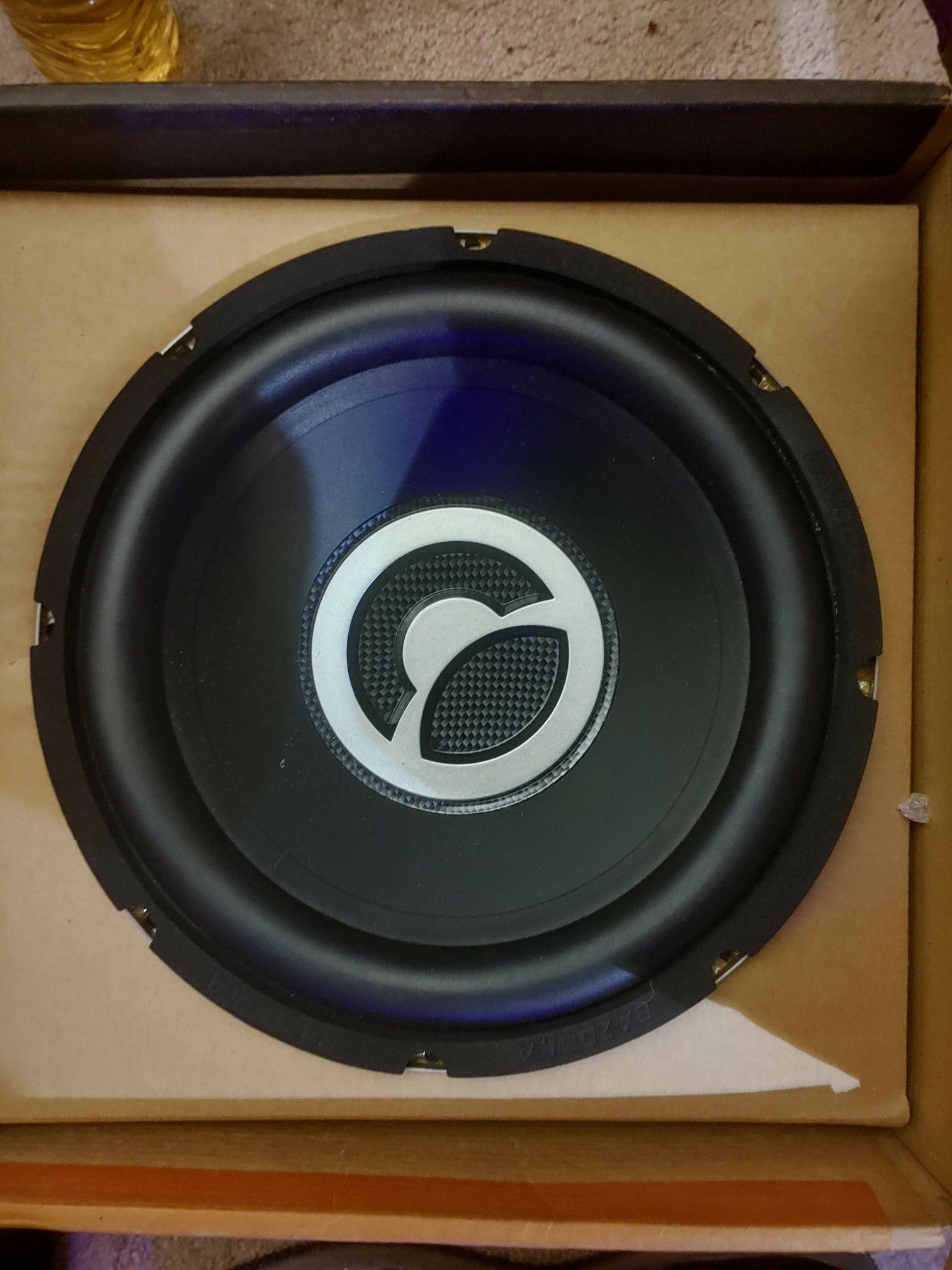 10' subwoofer in box, brand new!! Must sell in 24 hours!!! Reasonable offer pick up immediately. Text here or my cell 580,491,0297