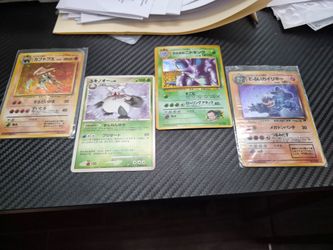 Pokemon japanese cards holos