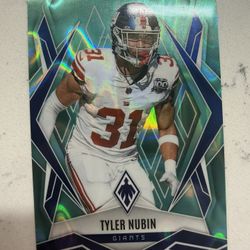 2025 Panini Phoenix - Tyler Nubin Teal Lava /175 Giants