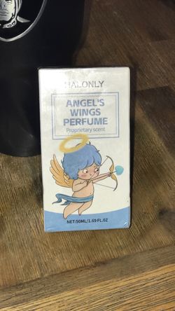 angels wings. perfume.  wit. feromone.  10 dollar’s .