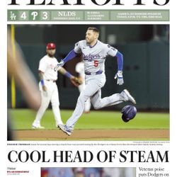 DODGERS PLAYOFFS GAME Los Angeles Times