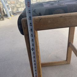 🪑 Two Wooden Tall Chairs – $50 OBO