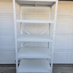 White, IKEA - BROR Shelving unit