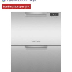 New Fisher & Paykel Double Drawer Dishwasher 
