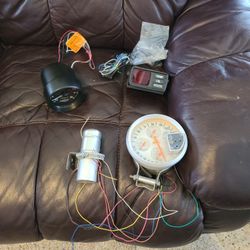 two Tachometer .gage For Oil Temperature And Amp