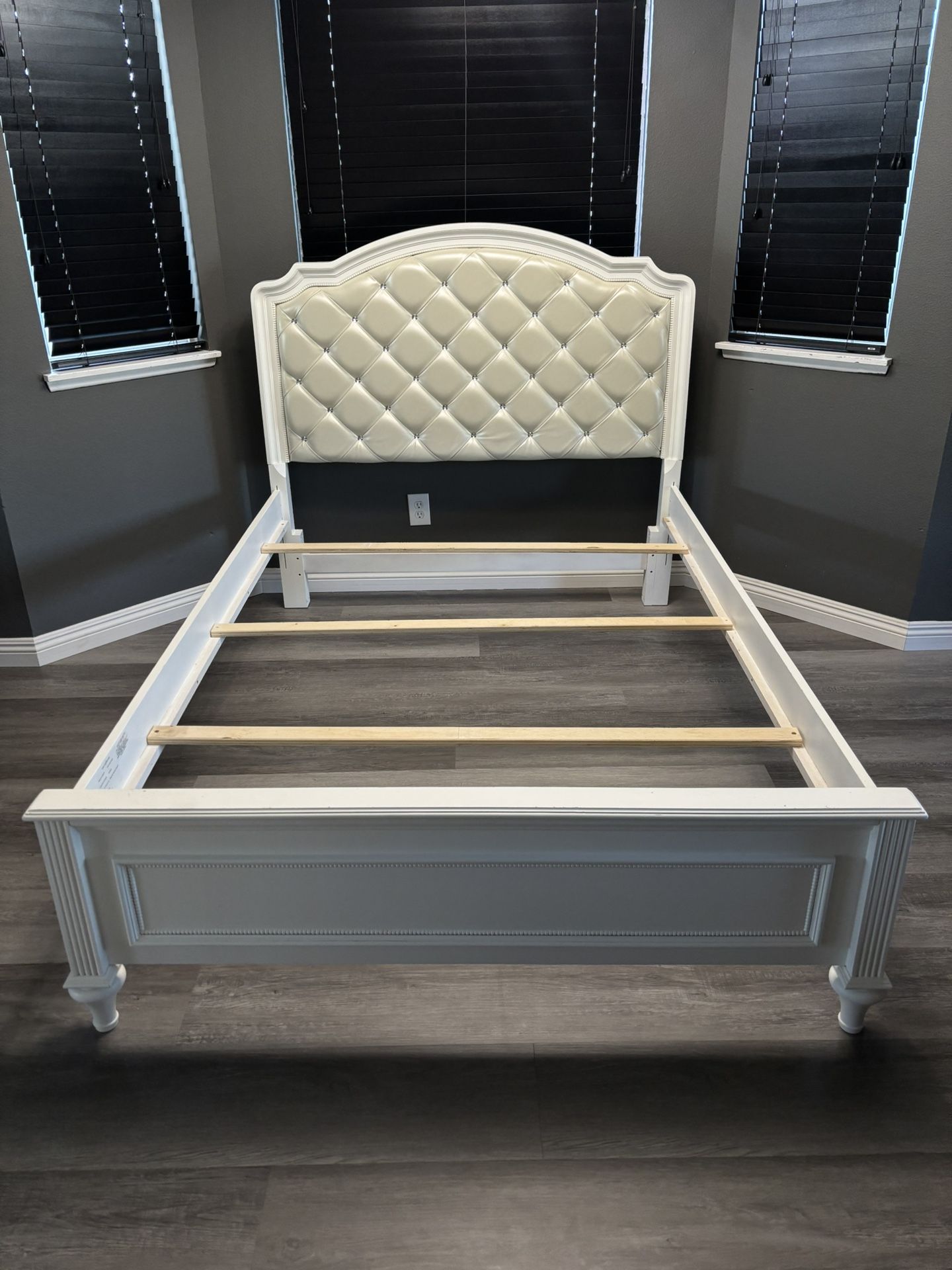 White Bed Frame Size Full