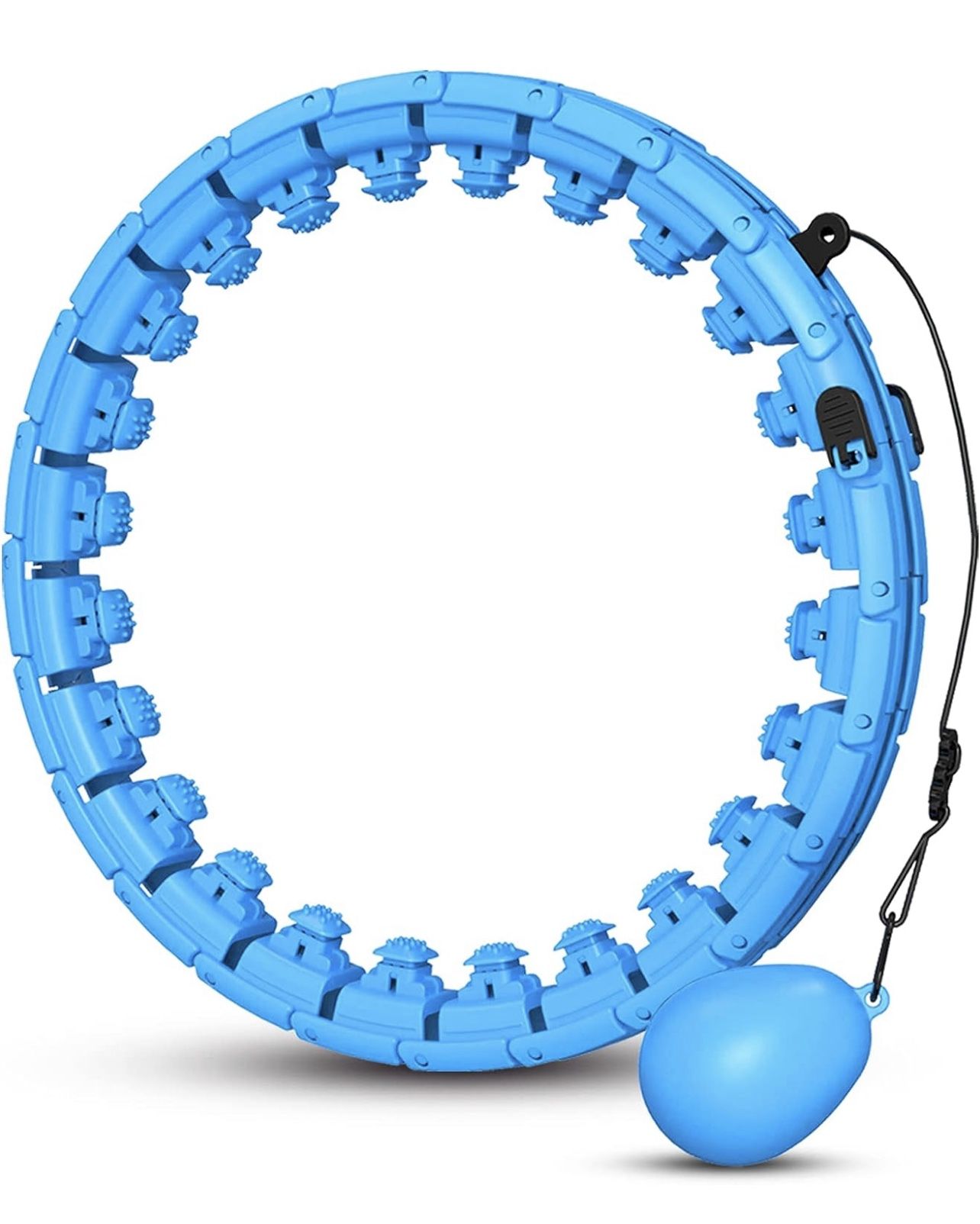 Weighted Hoola Exercise Fit Hoops Plus Size for Weight Loss