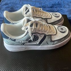 NFL Dallas Cowboys Air Force 1 Shoes Sneaker Trending For Fans
