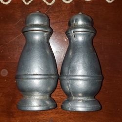 Pewter Salt And Pepper
