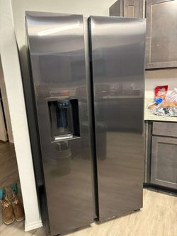 Refrigerador lavadora y secadora