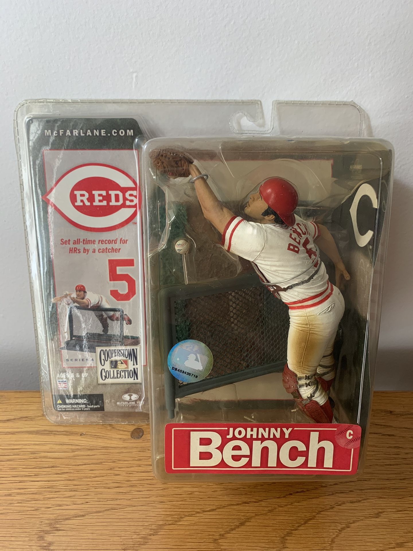 Johnny Bench Cincinnati Reds Action Figure