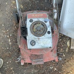 Two 3.5 Hp Craftsman lawnmower/parts
