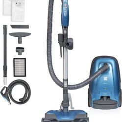 Kenmore Pet Friendly Lightweight Bagged Canister Vacuum Cleaner with Extended Telescoping Wand, HEPA, 2 Motors, Retractable Cord, and 4 Cleaning Tools