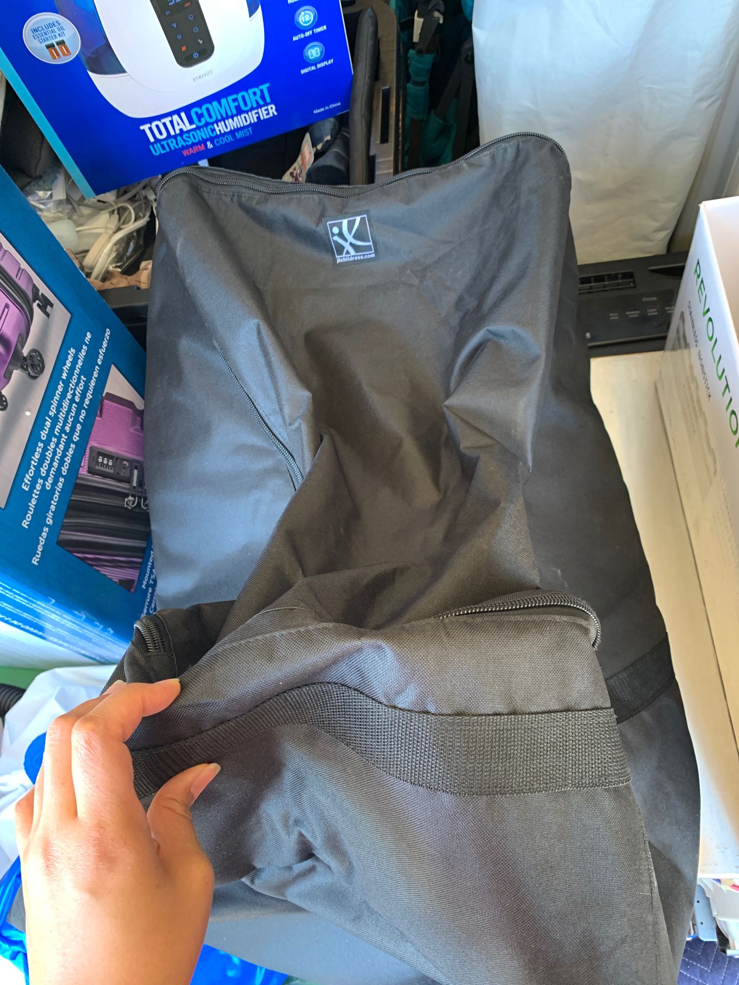 Car seat travel back pack