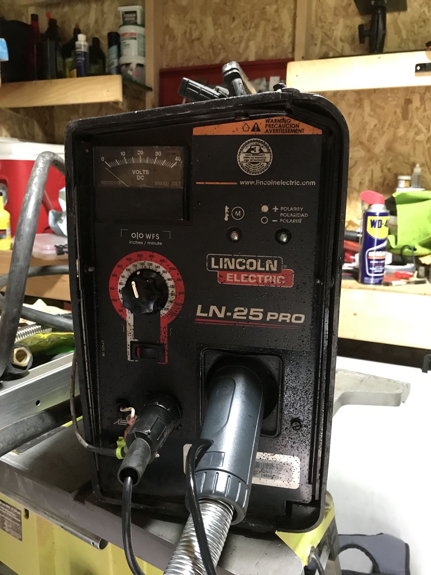 Lincoln LN25 pro- mig welder/ wire feeder
