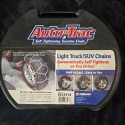 Peerless Auto-Trac Self-Tightening Tire Chains (Light Truck/SUV) - Model 0232410