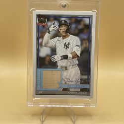 2026 Topps baseball series 1 Aaron judge relic