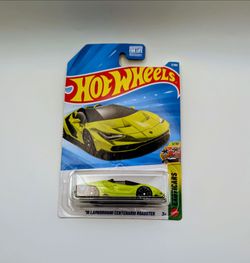 Hot Wheels '16 Lamborghini Centenario Roadster 1:64 Green Unopened Box
