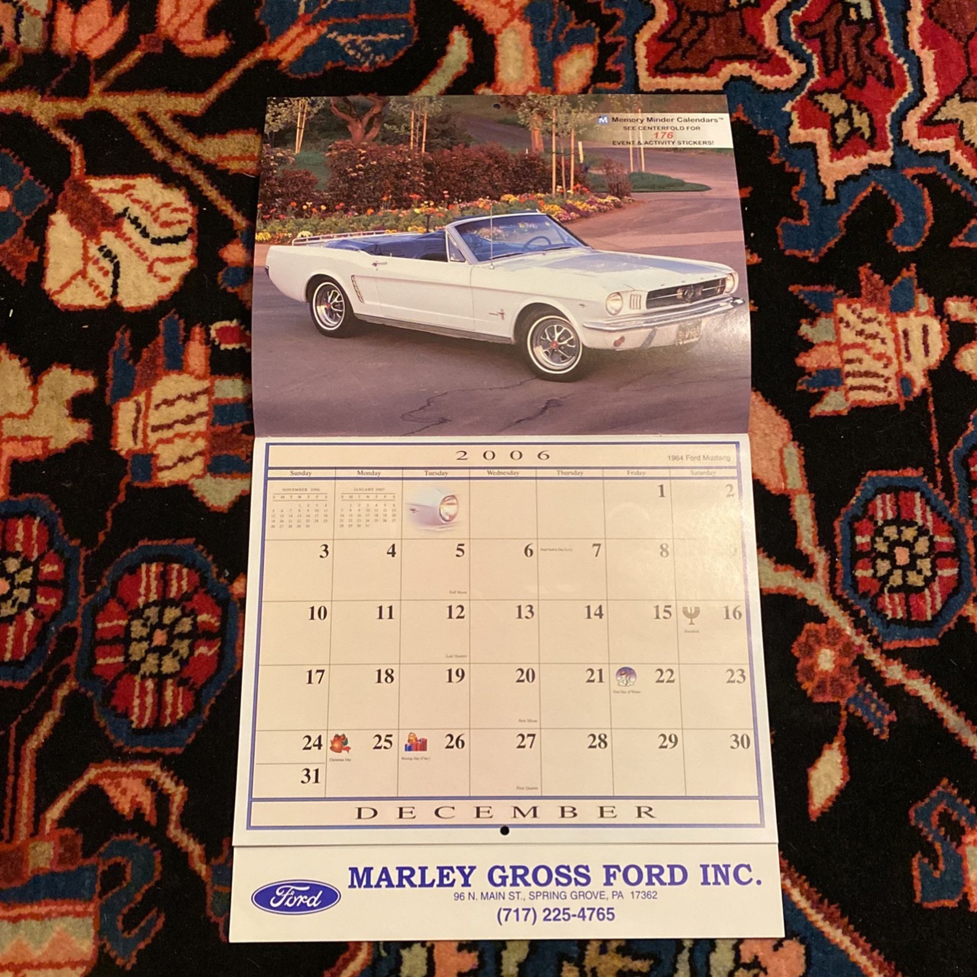 2007 Ford Calendar