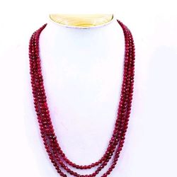 Natural Ruby Necklace 
