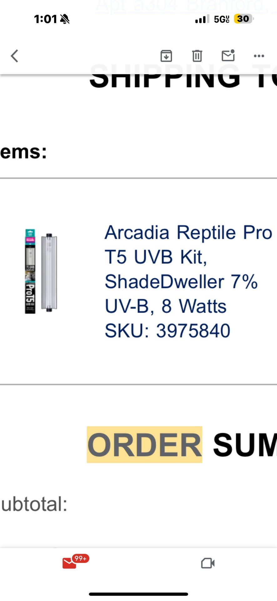 reptile uvb bulb