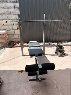 Bench with 155 lbs
