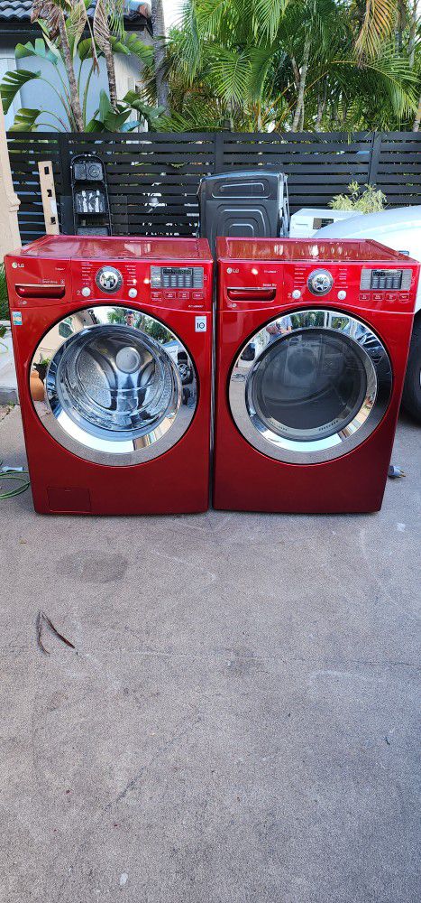 LG WASHER AND DRYER FRONT LOAD LIKE NEW WORK PERFECTLY 