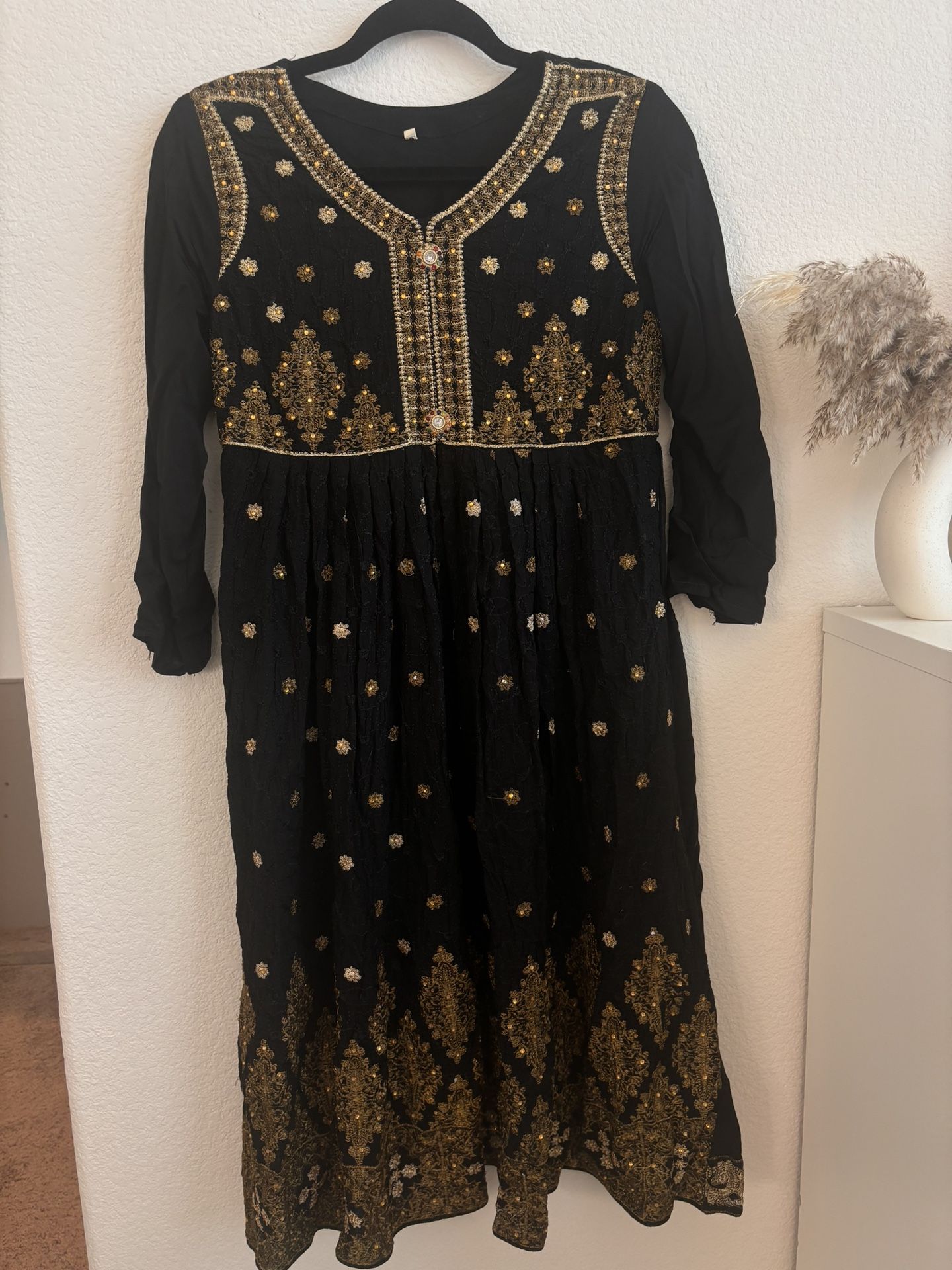 Black & Gold Punjabi