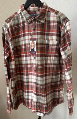 Eddie Bauer Bristol Flannel Shirt XL