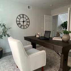 Valencia Dark Grey Executive Desk