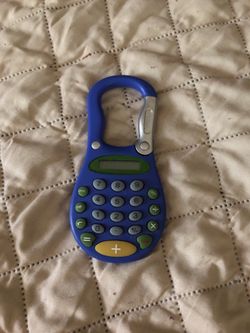 Clip on calculator