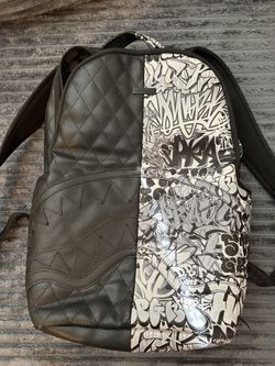 Sprayground Black White Graffiti