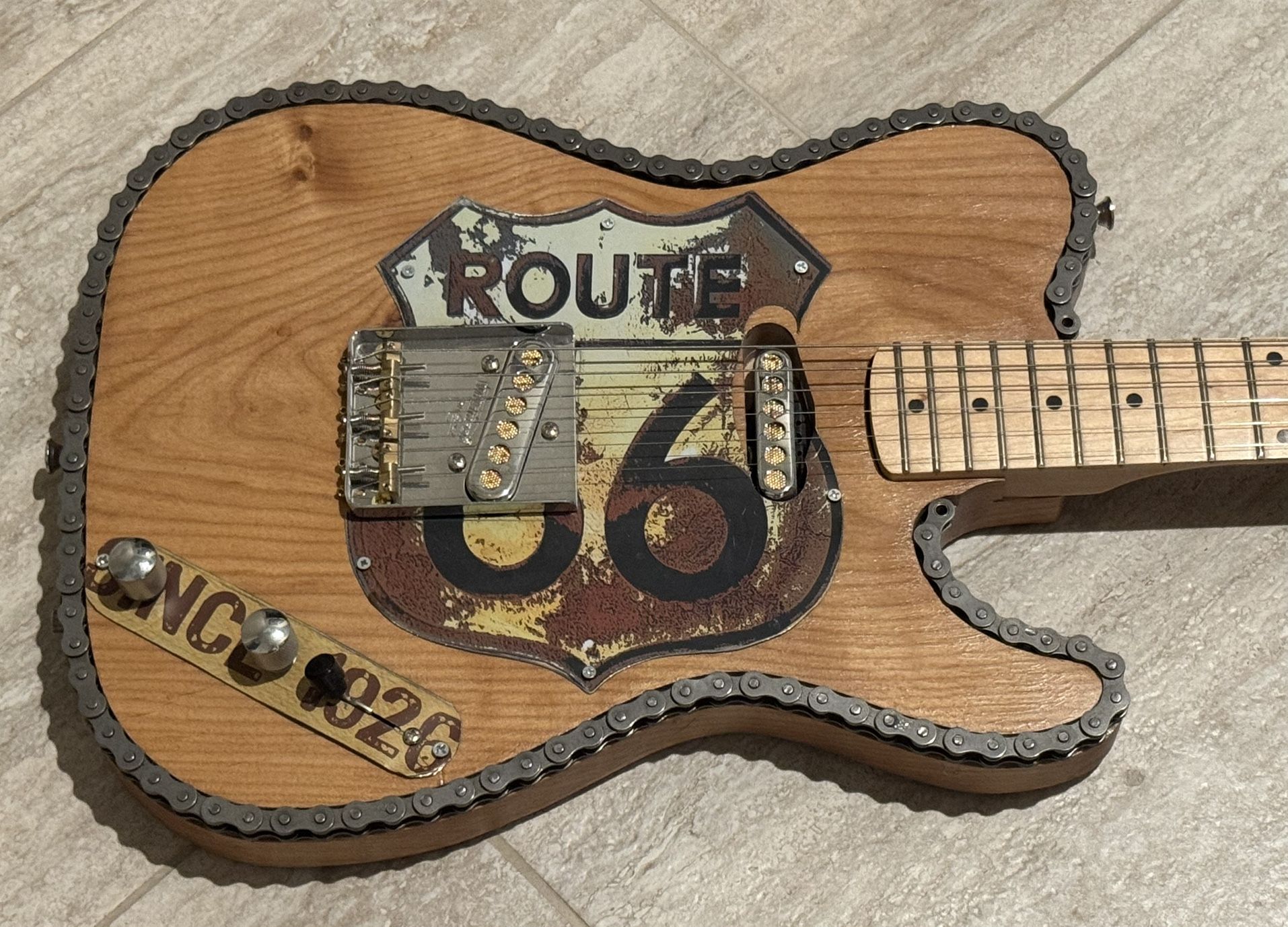 Voodoo’d Guitar Works Route 66 Custom Guitar