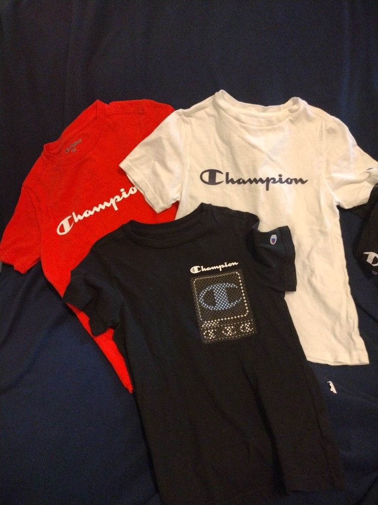 Champion T-Shirts (Youth S - 8)