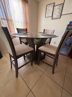 Glass Dining table