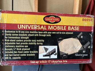 Carpentry- Boxed Mobile Base