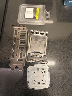 CPU Socket Covers and GPU Bracket