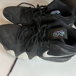 Nike Kyrie 4 Ankle Taker 943806-002 Black White Men’s 10