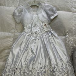 Primera Comunión Vestido De Niña Talla 6