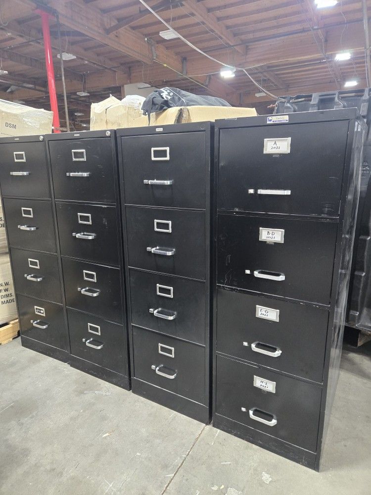 Legal Size Metal File Cabinet With Key $100 Each