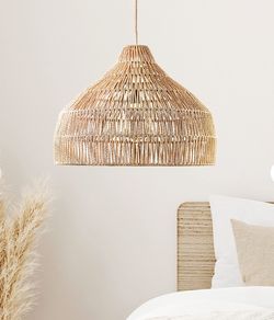 Rattan Pendant Light